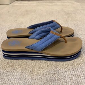 Tory Burch Platform Flip Flops